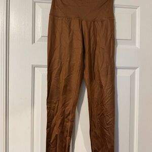 aerie High-Waist Chestnut Brown Leggings
